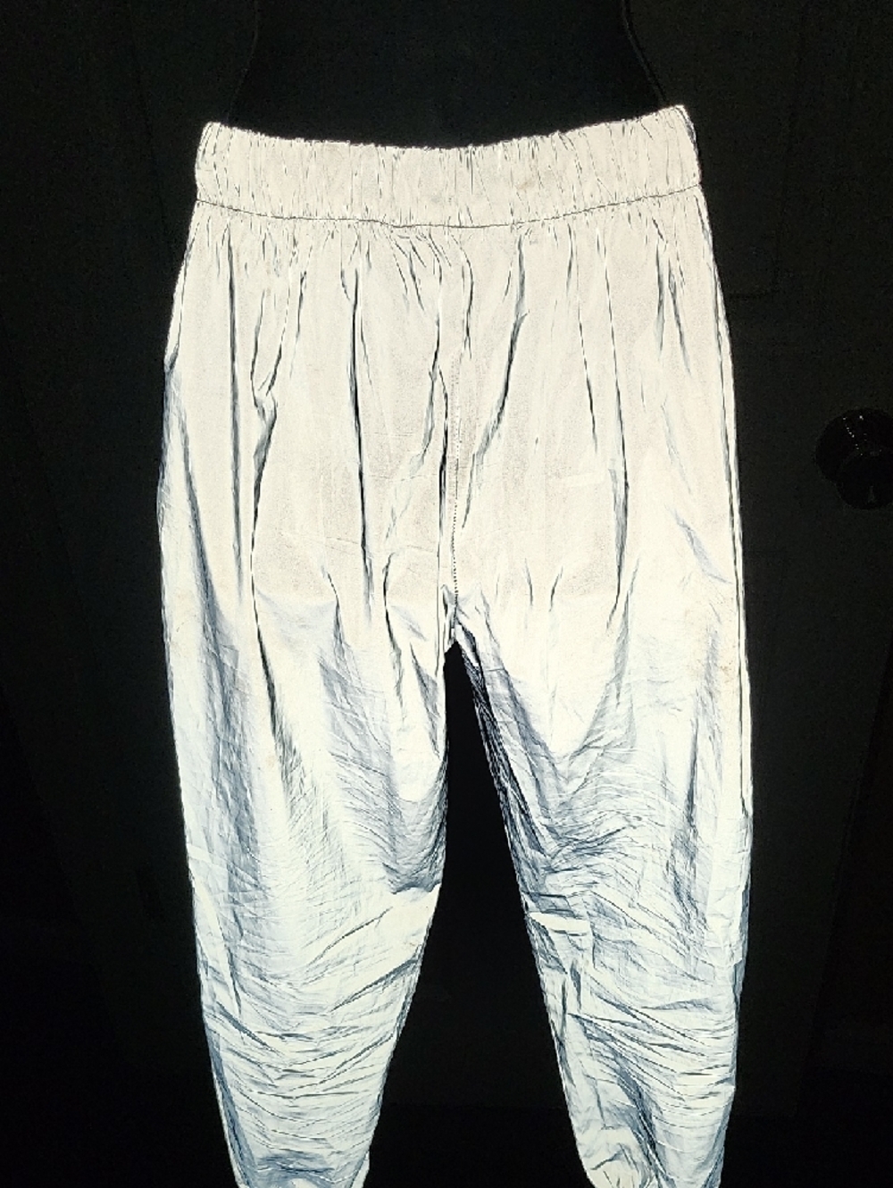 Reflective Drawstring Joggers - Picture 3 of 6